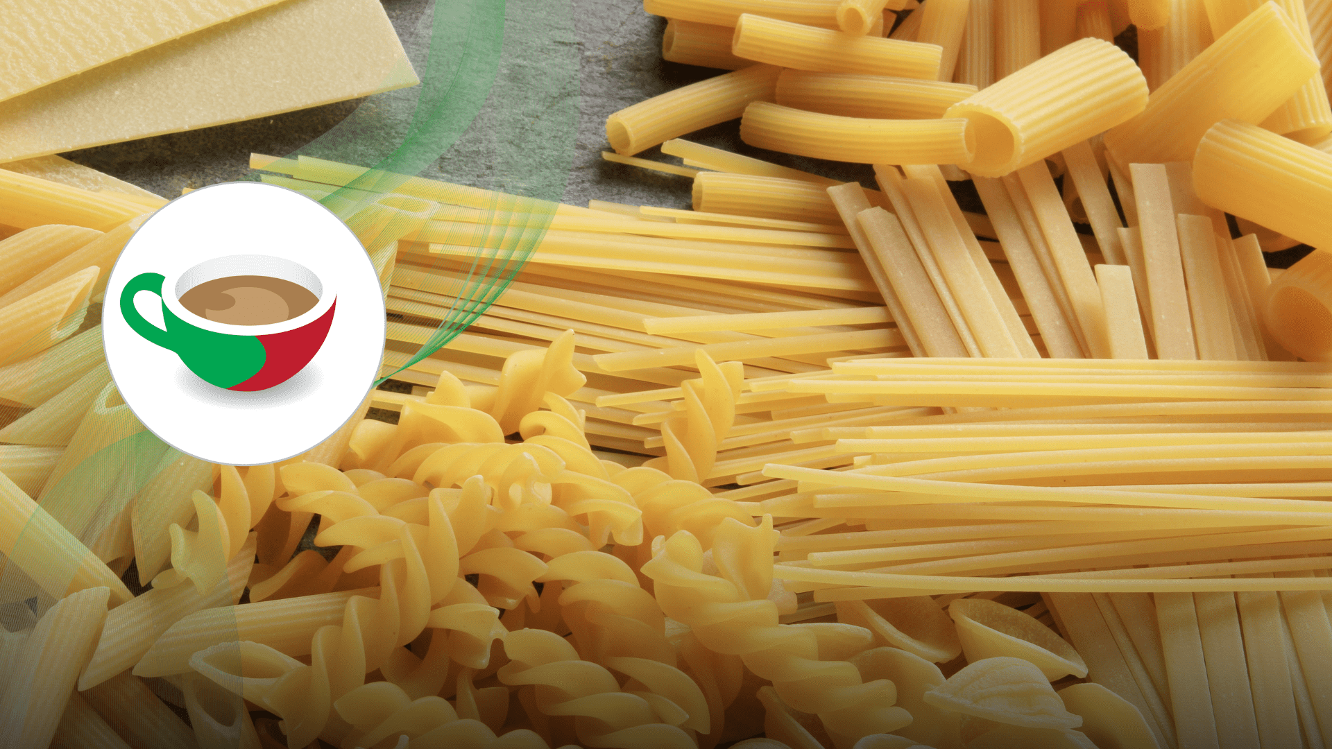 Various types of pasta
