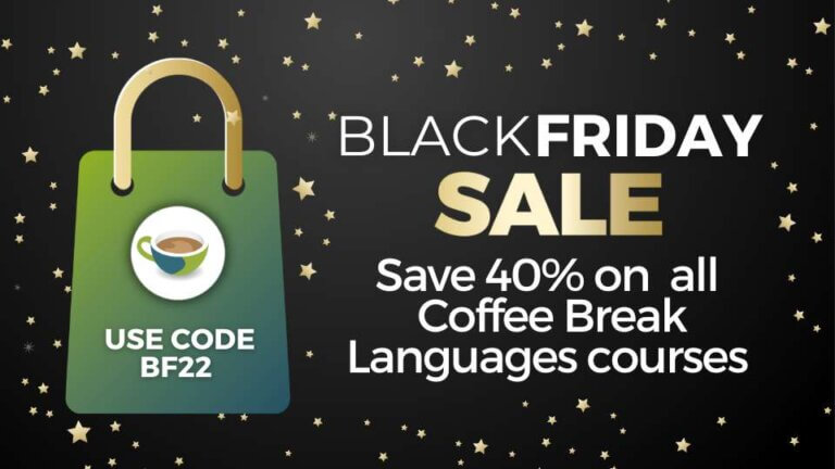 40% OFF Coffee Break Languages